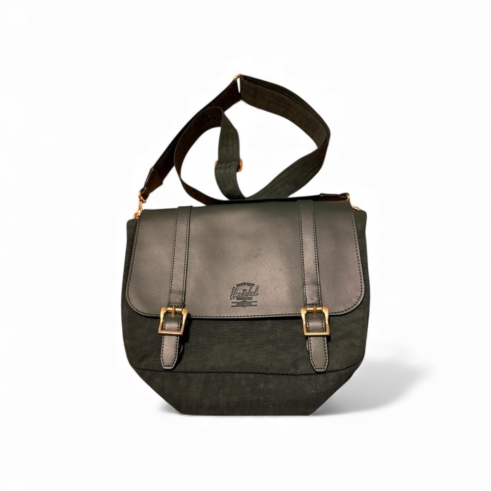 Herschel Supply Company Green Crossbody Bag minimalist streetwear, Urban Travel